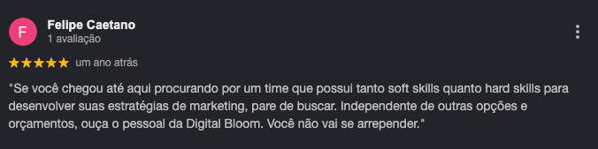 Depoimento de Felipe Caetano