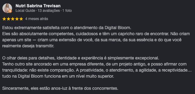 Depoimento de Nutri Sabrina