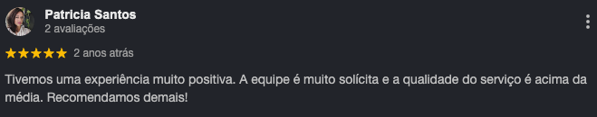 Depoimento de Patrícia Santos