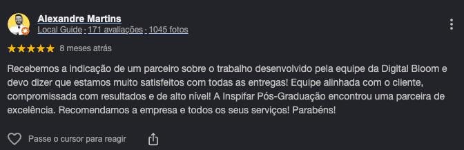 Depoimento de Alexandre Martins