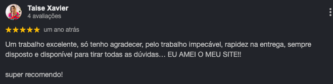 Depoimento de Taíse Xavier